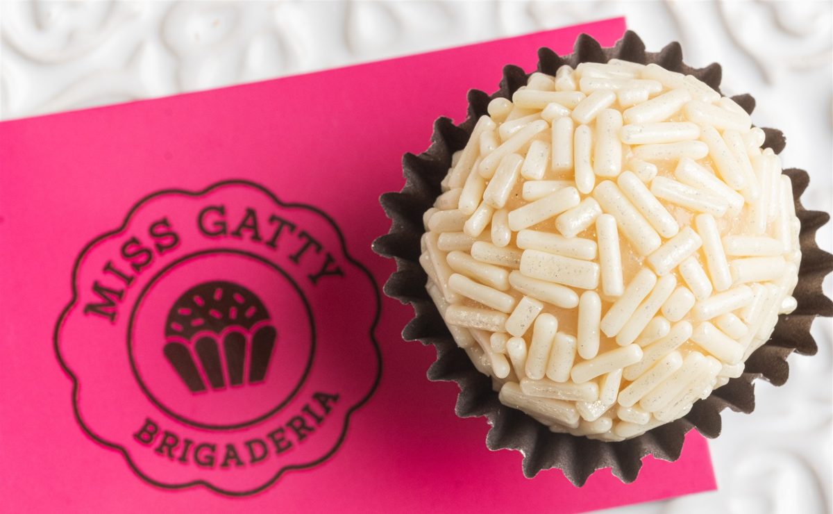 Brigadeiro branquinho